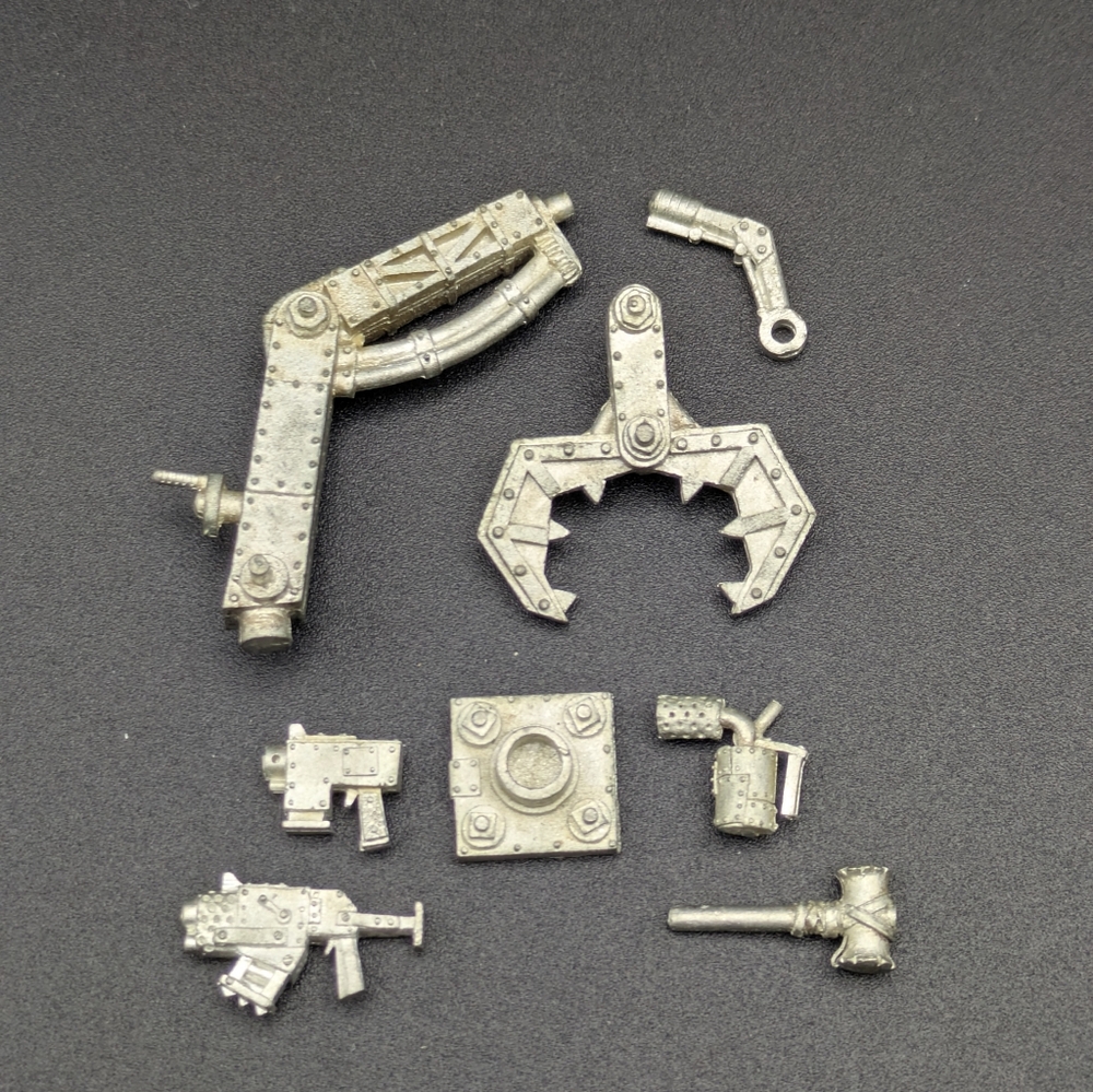 RARE Warhammer 40k Classic Metal Rogue Trader Ork Big Grabber Wrekker Truck Lot